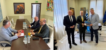 Դեսպան Մկրտչյանը Հունաստանի Արևելյան Մակեդոնիայի ու Թրակիայի մարզպետին ներկայացրել է ԹՐԻՓՓ նախագիծը