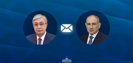 Տոկաևը շնորհավորական ուղերձ է հղել Նիկոլ Փաշինյանին