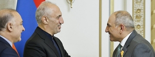 Փաշինյանն ընդունել է Իրանի փոխնախագահի գլխավորած պատվիրակությանը