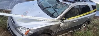 Սպիտակի ոլորաններում Kia Sorento-ն բախվել է հողաթմբերին և կողաշրջվել․ կա վիրավոր
