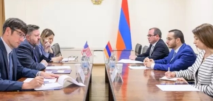 Մխիթար Հայրապետյանը ԱՄՆ դիվանագետի հետ քննարկել է տեխնոլոգիական համագործակցության ընդլայնման հարցեր