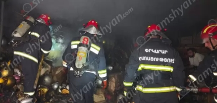 Խոշոր հրդեհ՝ Երևանում հայտնի «Ամառ» ռեստորանային համալիրում