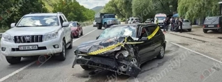 Վանաձոր-Սպիտակ ավտոճանապարհին բախվել են «Mercedes»-ը և «Volkswagen»-ը․ կան տուժածներ