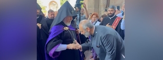Բագրատ Սրբազանը Մայր տաճարում է. նա մասնակցում է Սուրբ և Անմահ պատարագի