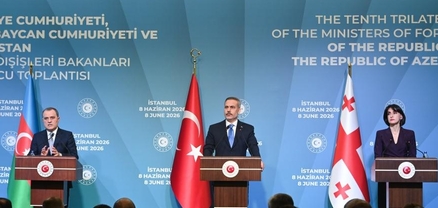 Ստամբուլում կայացել է Ադրբեջանի, Վրաստանի և Թուրքիայի ԱԳ նախարարների եռակողմ հանդիպումը