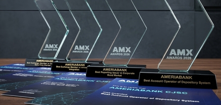 Ամերիաբանկը AMX Awards 2026-ում արժանացել է չորս մրցանակի