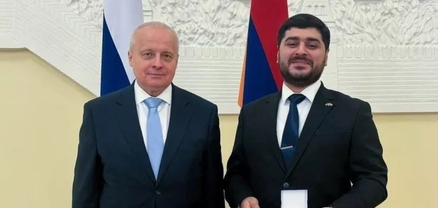 Սերգեյ Կոպիրկինը պարգևատրել է հայաստանցի երիտասարդ ակտիվիստներին
