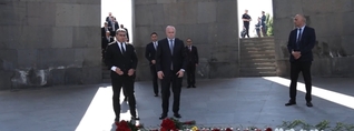 Վրաստանի ՆԳ նախարարն այցելել է Ծիծեռնակաբերդի հուշահամալիր
