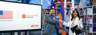 ՀՀ-ում ԱՄՆ դեսպանությունը և «Կոկա-Կոլա ՀԲՔ Արմենիա» ընկերությունը ստորագրեցին համագործակցության հուշագիր