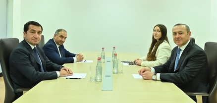 Հիքմեթ Հաջիևը Հայաստան է ժամանել ցամաքային սահմանի սահմանազատված և սահմանագծված հատվածով