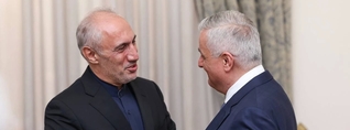 Մհեր Գրիգորյանն ընդունել է Իրանի փոխնախագահին