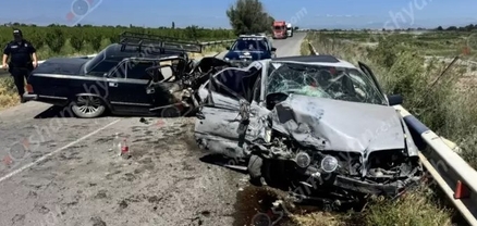 Արևիկ-Եղեգնուտ ավտոճանապարհին բախվել են «Mercedes»-ը և «Վոլգա»-ն․ կան վիրավորներ