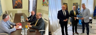 Դեսպան Մկրտչյանը Հունաստանի Արևելյան Մակեդոնիայի ու Թրակիայի մարզպետին ներկայացրել է ԹՐԻՓՓ նախագիծը