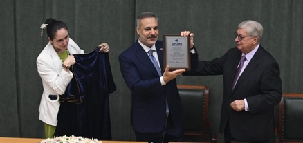 Մոսկվայում Հաքան Ֆիդանին շնորհել են МГИМО-ի պատվավոր դոկտորի կոչում