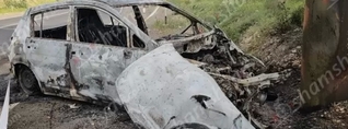 Ավտովթար-հրդեհ՝ Կոտայքի մարզում․ Nissan Tiida-ն վերածվել է մոխրակույտի․ կա վիրավոր