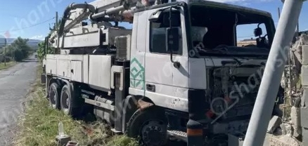 41-ամյա վարորդը բեռնատարով բախվել է քարե պարսպին և գազատար խողովակներին