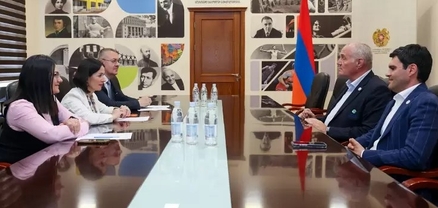 Ժաննա Անդրեասյանն ընդունել է թենիսի Եվրոպայի ֆեդերացիայի նախագահին