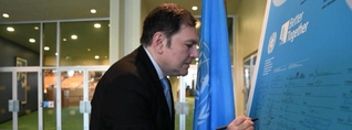 Հայաստանը միացaվ ՄԱԿ-ի կանոնադրության խորհրդանշական ստորագրմանը