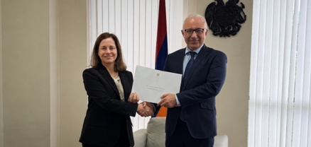 ՀՀ ԱԳ նախարարի տեղակալն ընդունել է նորանշանակ դեսպան Սառա Ֆերոնյա Մարտինսին