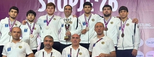 Ազատ ոճի ըմբշամարտի Մ-20 տարեկանների Հայաստանի հավաքականը գրավել է 3-րդ հորիզոնականը