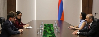 Արմեն Գրիգորյանն ընդունել է դիվանագիտական առաքելությունն ավարտող Ֆրանսիայի դեսպանին