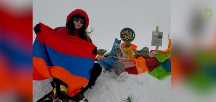 Աննա Ծատուրյանը՝ Պիկ Լենին (7134 մ) գագաթը հաղթահարած առաջին հայուհին