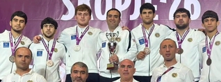 Հայաստանի թիմը գրավել է 3-րդ տեղը ազատ ոճի ըմբշամարտի ԵԱ-ում