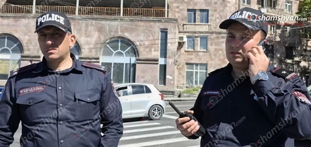 Երևանում ՌԴ 35-ամյա քաղաքացին միզել է Պարեկային ծառայության ավտոմեքենայի վրա