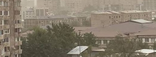 ՀՀ քաղաքների մթնոլորտային օդում փոշու պարունակությունը