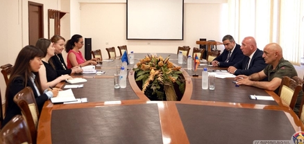 ՊՆ-ում քննարկվել է ԵՄ քաղաքացիական առաքելության գործունեությունը