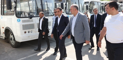 Խուդաթյանը ծանոթացել է Արարատի նոր տրանսպորտային միջոցների ամբողջական խմբաքանակին