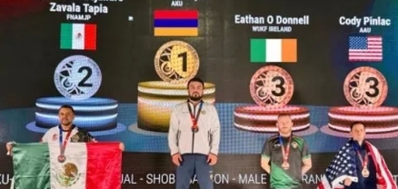 Կամո Ունանյանը՝ աշխարհի չեմպիոն