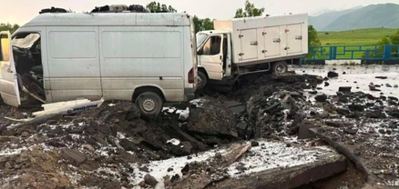 Երևան-Սևան ավտոճանապարհին՝ Չարենցավանի մոտակայքում կայծակի հարվածից վնասված կամուրջը վերականգնվել է