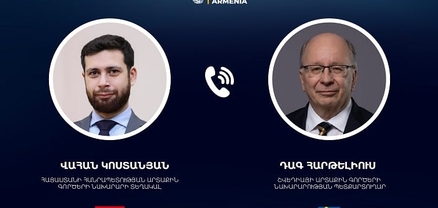 Վահան Կոստանյանը և Շվեդիայի ԱԳՆ պետքարտուղարը մտքեր են փոխանակել Հայաստան-ԵՄ գործընկերության ռազմավարական օրակարգի շուրջ