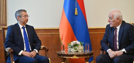 Վահագն Խաչատուրյանը շնորհակալություն է հայտնել Ղազախստանի դեսպանին պաշտոնավարման ընթացքում կատարած աշխատանքի համար