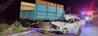 Արփի գյուղում բախվել են «ՎԱԶ 2107»-ը և «ԳԱԶ 53» բեռնատարը․ կա վիրավոր