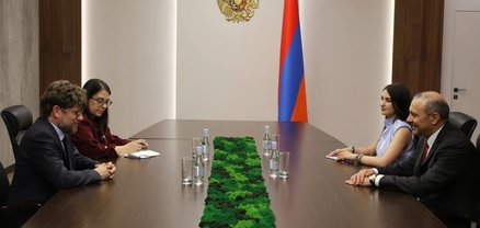 Արմեն Գրիգորյանն ընդունել է դիվանագիտական առաքելությունն ավարտող Ֆրանսիայի դեսպանին
