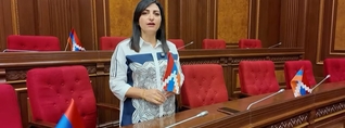 Ես հեռանում եմ Ազգային ժողովից՝ ինձ հետ տանելով Արցախի դրոշը. Թագուհի Թովմասյան
