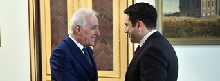 Ճիշտ համարեցի, որ պաշտոնավարման ժամկետի ավարտին ԱԺ նախագահը գա և Ձեզ շնորհակալություն հայտնի. Սիմոնյանը՝ Խաչատուրյանին