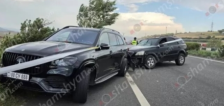 Ավտովթար՝ Կոտայքի մարզում. բախվել են «Mercedes»-ը և «Kia»-ն. կա վիրավոր