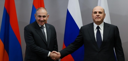 Փաշինյանն ու Միշուստինը քննարկել են Հայաստան-ՌԴ փոխգործակցության օրակարգային հարցեր. ՀՀ կառավարություն