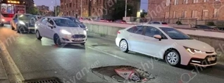 Երևանի քաղաքապետարանի քթի տակ փլուզված դիտահորը իսկական պատուհաս է դարձել վարորդների համար