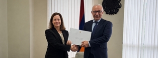 ՀՀ ԱԳ նախարարի տեղակալն ընդունել է նորանշանակ դեսպան Սառա Ֆերոնյա Մարտինսին