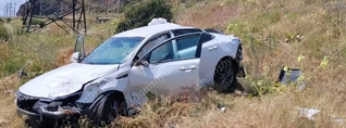 Ծովագյուղ-Շորժա ավտոճանապարհին 21-ամյա վարորդը, մի քանի պտույտ շրջվելով, հայտնվել է ձորակում