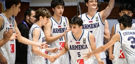 Բասկետբոլի Հայաստանի Մ16 հավաքականը դուրս է եկել կիսաեզրափակիչ