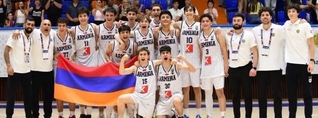 Բասկետբոլի Հայաստանի Մ16 հավաքականը՝ Եվրոպայի C դիվիզիոնի առաջնության ոսկե մեդալակիր