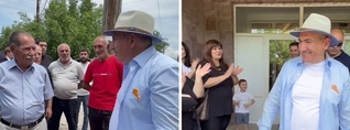 Փաշինյանն այցելել է Վեդի համայնքի Դաշտաքար բնակավայր