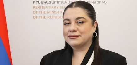 Ծովինար Թադևոսյանը վերանշանակվել է Քրեակատարողական ծառայության պետի պաշտոնում