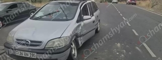 Եղեգնաձորում բախվել են Opel Zafira-ն և Nissan Tiida-ն․ կան վիրավորներ