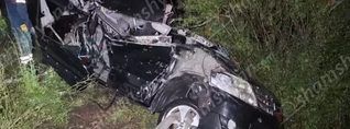 Գագարին բնակավայրում բախվել են Toyota Alphard-ը և KamAZ բեռնատարը. կա 1 զոհ, 4 վիրավոր
